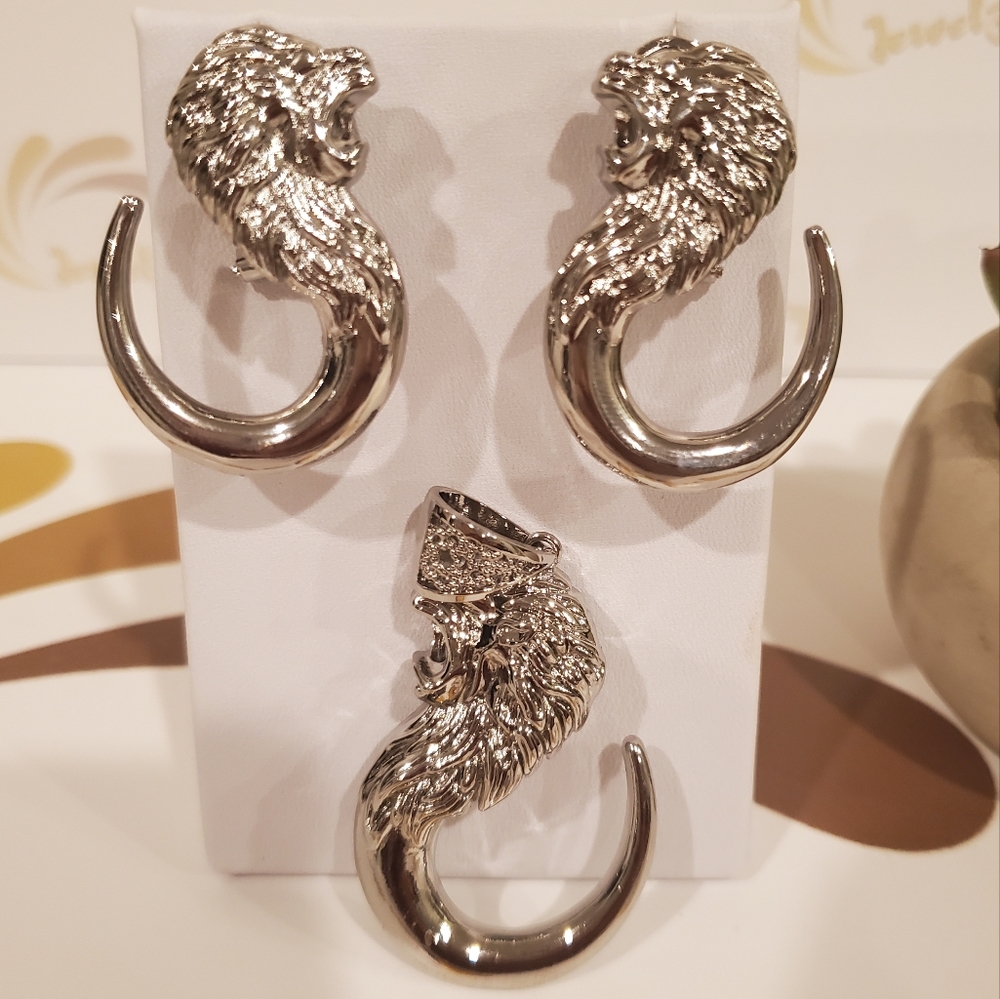 Earrings and Pendant